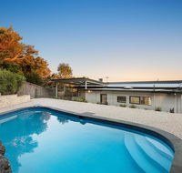 Ellerina Sea Vista Luxury Family Retreat with sauna pool amazing water views walk to beach - Accommodation QLD