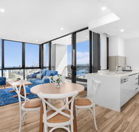 Grand Beach Views in 2-Bed Apartment With Balcony - Accommodation QLD
