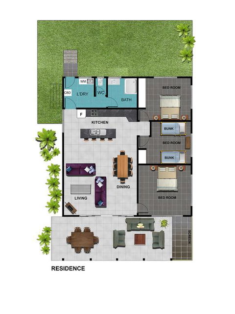 King Reef Beach House - Accommodation QLD 3