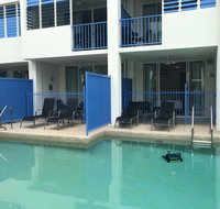 Lagoons Studio Swim out with Heated Pool - Accommodation QLD