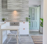 Quiet Pet Friendly Home 3 houses to beach entry with Private Pool Walk to Shops - Accommodation QLD
