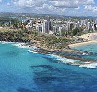 RAINBOW BAY 3 bed Ocean Views  SPA on Roof Terrace - Accommodation QLD