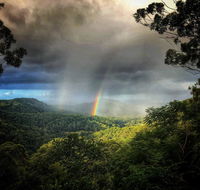The Den of the Treehouse KINABALU Farm - Accommodation QLD