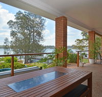 The House on the Lake  Fishing Point Lake Macquarie - honestly put the line in and catch fish - Accommodation QLD