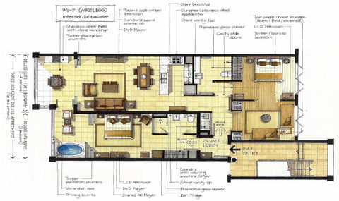 Beach Club Port Douglas Luxury Apartments - Accommodation QLD 18
