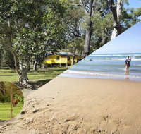 Yellow Cottage - bush and beach