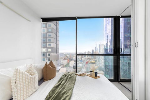 A 2BR Apt Next To Melbourne Central FREE Parking - Accommodation QLD 0
