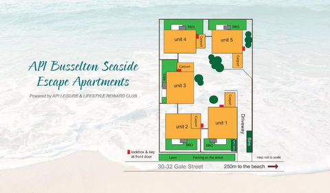API Busselton Seaside Escape Apartments - Accommodation QLD 4