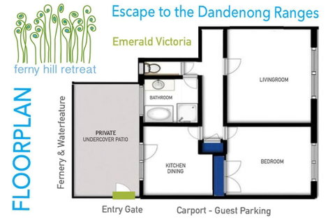 Ferny Hill Retreat, Emerald Victoria - Accommodation QLD 4