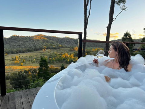 RIVERLEA RETREAT MUDGEE - Private, Outdoor Bath, Pool, Tranquility - Accommodation QLD 0