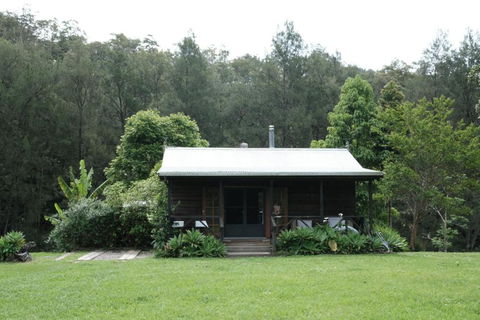 Romantic Wooden Nature Cabin Overlooking Forest & Crystal Clear River - Accommodation QLD 0