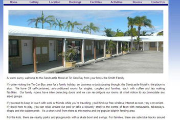 Sandcastle Motel Tin Can Bay with Accommodation QLD