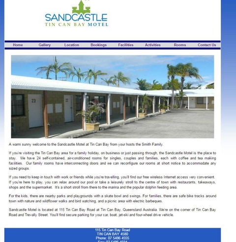 Sandcastle Motel Tin Can Bay - Accommodation QLD 0