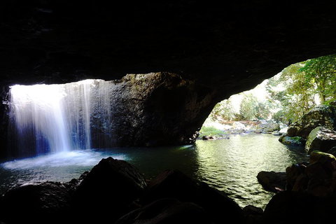 Natural Arch, Rainforest & Volcano Canyon - Private Half Day Tour - Accommodation QLD 0