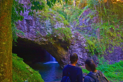 Natural Arch, Rainforest & Volcano Canyon - Private Half Day Tour - Accommodation QLD 4