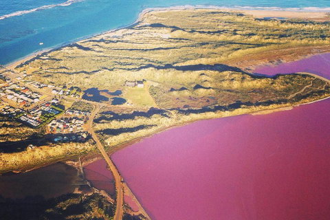 70-minute Pink Lake Scenic Flight - Accommodation QLD 1
