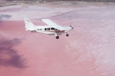 Pink Lake + Abrolhos Islands Scenic Flight - Accommodation QLD 2