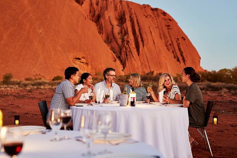 Uluru (Ayers Rock) Sunset With Outback Barbecue Dinner And Star Tour - Accommodation QLD 1
