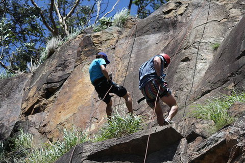 Abseiling The Kangaroo Point Cliffs In Brisbane - Accommodation QLD 4