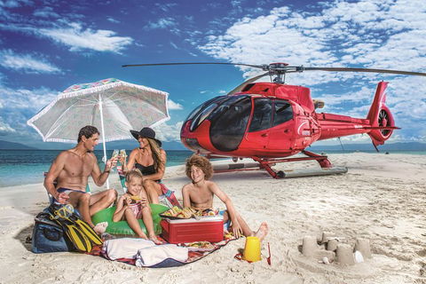 Private Helicopter Tour: Reef Island Snorkeling And Gourmet Picnic Lunch - Accommodation QLD 0