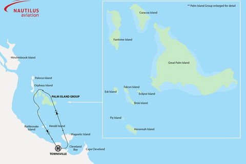 60-Minute Palm Island Scenic Helicopter Flight From Townsville - Accommodation QLD 4