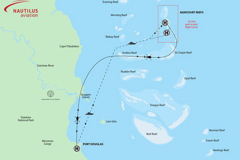 Helicopter And Cruise Packages From Port Douglas - Accommodation QLD 4