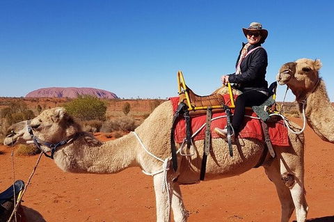 Uluru Small-Group Tour By Camel At Sunrise Or Sunset - Accommodation QLD 0