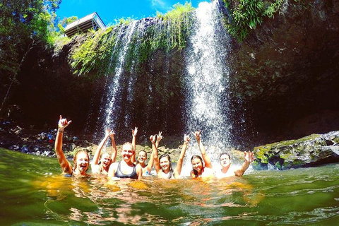 Byron Surrounds: Nimbin Waterfall Adventure - Swimming Tour - Accommodation QLD 0