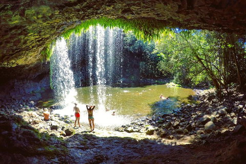 Byron Surrounds: Nimbin Waterfall Adventure - Swimming Tour - Accommodation QLD 1