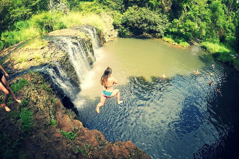 Byron Surrounds: Nimbin Waterfall Adventure - Swimming Tour - Accommodation QLD 3