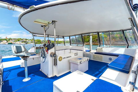 Vivid 90-Minute Sydney Harbour Catamaran Cruise With BYO Drinks - Accommodation QLD 3
