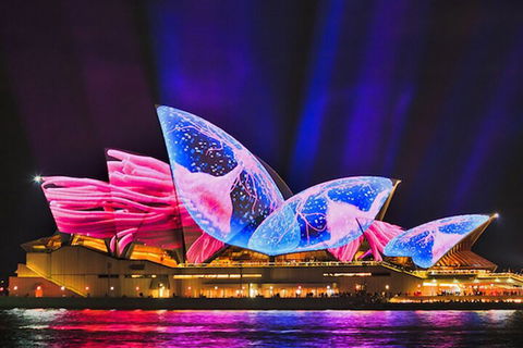Vivid 90-Minute Sydney Harbour Catamaran Cruise With BYO Drinks - Accommodation QLD 4