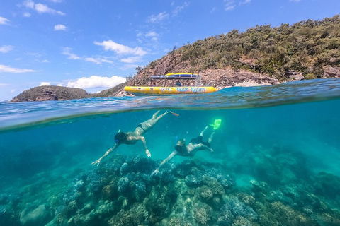 Great Barrier Reef Scenic Flight And Ocean Rafting Whitehaven Beach Day Trip - Accommodation QLD 0