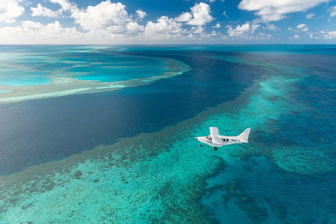 Great Barrier Reef Scenic Flight And Ocean Rafting Whitehaven Beach Day Trip - Accommodation QLD 3
