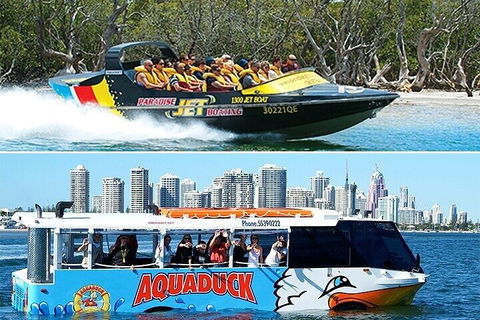 Express Jet Boat Ride + Aquaduck - Accommodation QLD 3