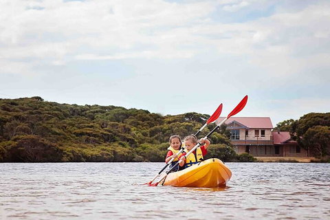Kangaroo Island Self-Guided Kayaking On The Harriet River - Accommodation QLD 3
