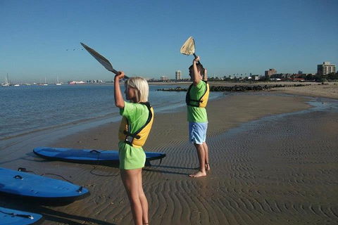 Private Stand-Up Paddle Board Lesson At St Kilda - Accommodation QLD 0