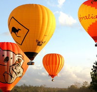 Natural Bridge  Springbrook Waterfalls Tour  Hot Air Balloon with Breakfast - Accommodation QLD