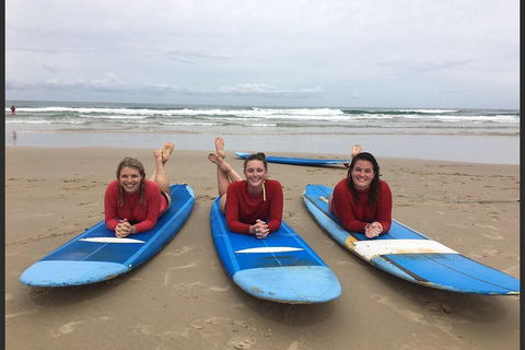 Group Surfing Lessons Kool Katz 1 Day - Accommodation QLD 4