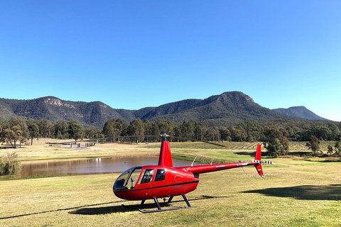 Private Helicopter Flight To Hunter Valley With A La Carte Lunch - For 2 - Accommodation QLD 2