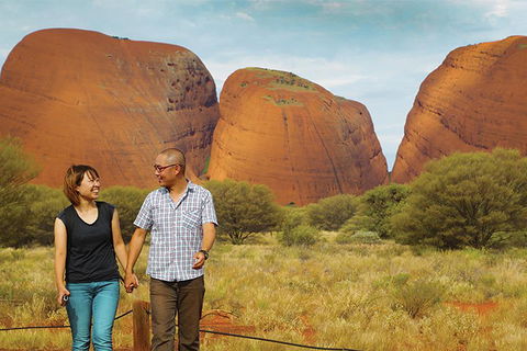 Ayers Rock 4 Tour Combo: Complete Uluru Base Walk At Sunrise, Valley Of The Winds At Sunrise, Kata Tjuta Sunset And Uluru Sunset - Accommodation QLD 0